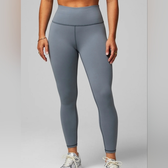 Fabletics Define PowerHold® High-Waisted Leggings - Stormcloud - Size Large, NWT - Picture 1 of 8